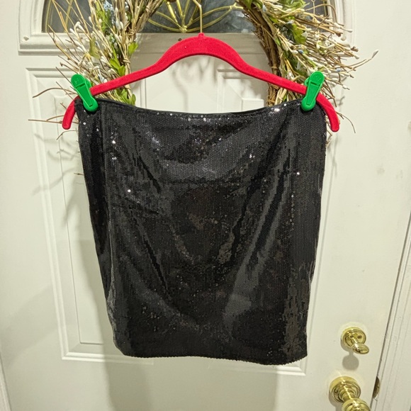 Cache Sequin mini skirt - Picture 2 of 7